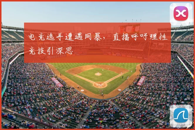 电竞选手遭遇网暴,直播呼吁理性竞技引深思