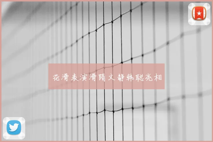 花滑表演滑隋文静韩聪亮相