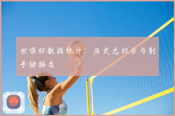 世俱杯数据统计：历史总积分与射手榜排名