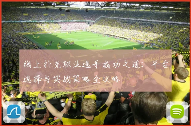 线上扑克职业选手成功之道：平台选择与实战策略全攻略